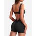 Women's Clothing Spring And Summer New Women's Clothing Shoulder Strap Backless Slimming Hip Lifting Yoga Jumpsuit_ecoleips.com