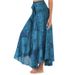 S006 Cross-Border Casual Thai European American Half Beach Vacation Dress Two-Way Big Hem Skirt Bohemian_ecoleips.com