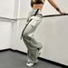 Women's Loose Straight Leg Cargo Pants Casual Wide Leg Trousers Autumn Summer Fashion American Style_ecoleips.com