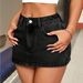 Petite High-Waisted Denim Shorts/Skirts For Women Summer Fashion For Young Women Thin Fabric Breathable Suitable_ecoleips.com