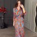 Women's Clothing Summer New Print Design Slim Retro Skirt Suit_ecoleips.com