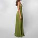 New Women's Sexy Halter Neck Backless Low Waist Pleated Suspender Dress Low Neck Line Suspender Dress_ecoleips.com