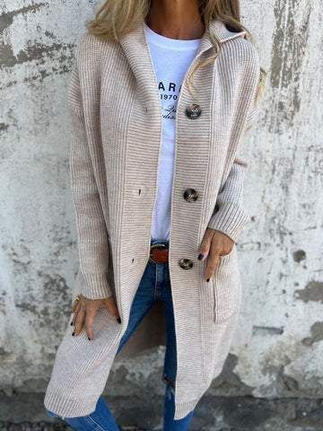 Women's Clothing Casual Cardigan Sweater Soft Acrylic Wool Blend, V-Neck, Pocket Detail, Lightweight Midweight (S-5XL, Grey/Green/Yellow/Black)_ecoleips.com