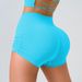 Women's Clothing Women's High Waist Peach Hip Quick Drying Tight Running Fitness Pants Threaded Solid Color Sports Pants_ecoleips.com