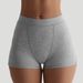 Women's Slim Fit Vest And High Waist Shorts Set Casual round Neck Solid Color Y2K Style Hot Girl European Export_ecoleips.com