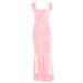 Women's Printed Suspender Strapless Dress, Fashionable Hot Selling, Sexy And Spicy Girl Temperament, Backless Fishtail_ecoleips.com
