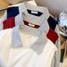 Women's Clothing Style Women's Patchwork Faux Two Piece Knit Sweater Autumn Chic Design Bulk Order For Formal & Casual For Women_ecoleips.com