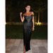 Women's Clothing Spring And Summer Slit Party Dress Casual Loose Drawstring Women's Dress_ecoleips.com