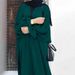 2025 Muslim Loriya Turkey Dubai Solid Color Satin Set LR726_ecoleips.com