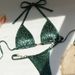 Women's Clothing New Sexy T-Shaped Pearl Leopard Special Fabric Swimsuit_ecoleips.com