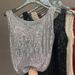 European American Style Sequined Camisole With Suit Lining, 2025 New Model, Mature And Sexy Sleeveless Top For Stylish_ecoleips.com