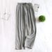 Japanese New Spring And Summer Couples Cotton Double Gauze Men's And Women's Home Pants Plus Size Youth Pants Pajamas Trousers_ecoleips.com