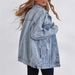 K Women's New Oversized Denim Jacket With Holes To Make Old Denim Jacket Jacket Jacket_ecoleips.com
