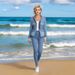 Women's Slimming Denim Jacket Style Tight Fit For Ladies Spot Wish_ecoleips.com