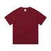 Women's Clothing Cotton Short Sleeve Summer Heavyweight Cotton T Shirt Men's Loose Round Neck Drop Shoulder Solid Color Bottoming Shirt Women_ecoleips.com