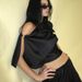 Women's Summer Asymmetrical Neck Button Top Solid Color Patchwork Sexy Design for Wholesale European And American Style 2025_ecoleips.com