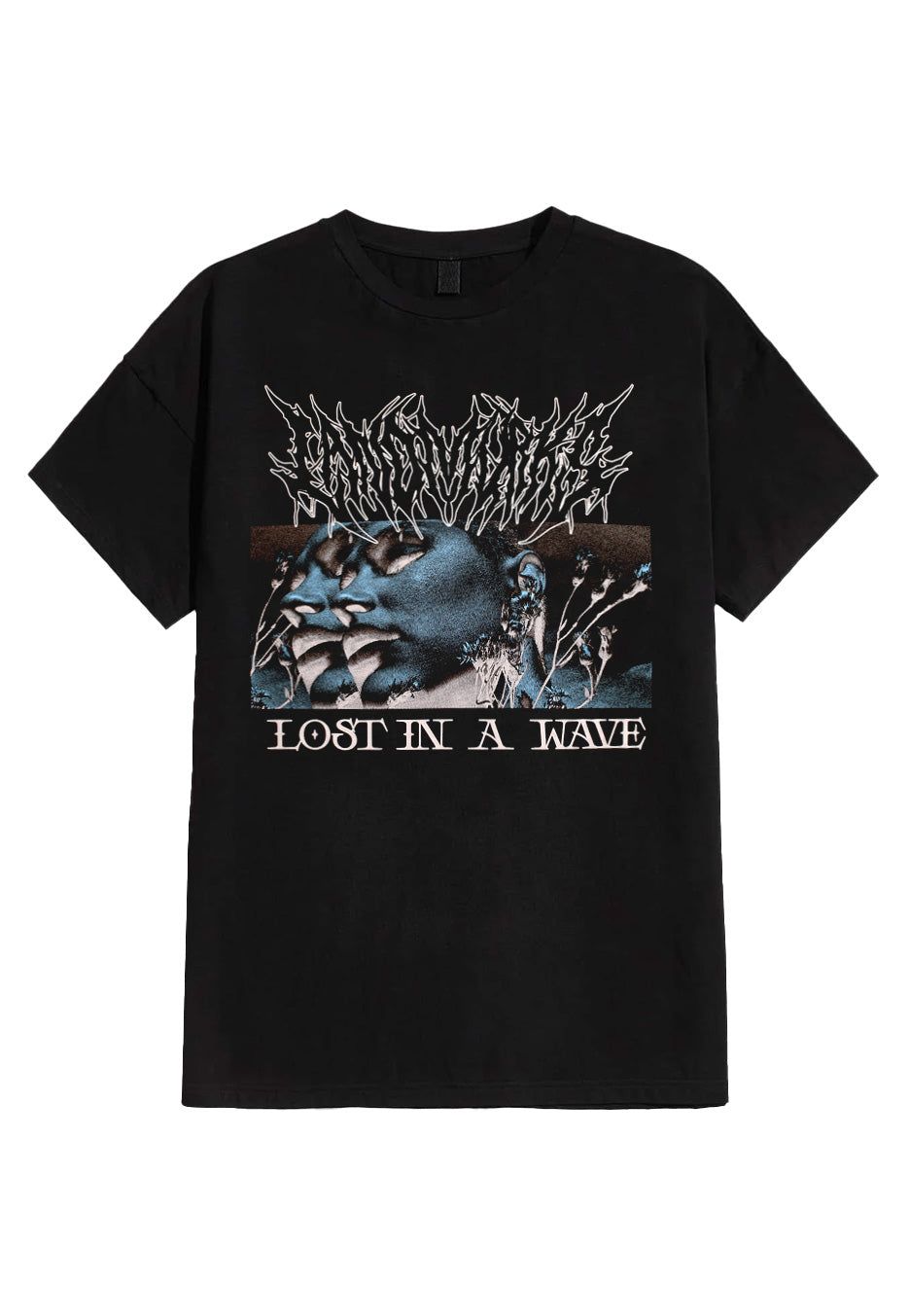 Metalcore Band Landmvrks Fashion Peripherals Print T-shirt Men Women Crewneck Cotton Tee Loose Casual Oversized High-street Tops_ecoleips.com