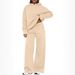 Aria Basics Aria Basics European American Cross-border Autumn Winter Fashion Casual Sports Suit, Loose Long-sleeve Solid Color Sweatshirt And_ecoleips.com