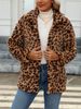 Plaid Fleece Jacket For Women - Classic Long Sleeve Coat With Patch Pockets (Winter Casual Outerwear, Multiple Colors & Sizes)_ecoleips.com