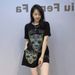 Women's Clothing Summer New Short Sleeved Shorts Casual Suit Hot Diamond T Shirt Two Pieces_ecoleips.com