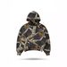 Women's Camouflage Hoodie Maple Leaf Print Pockets New Fall Collection_ecoleips.com