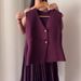 Women's Knitted Vest And Pleated Skirt Set European American Style Commuter Jacket New 2025 in Stock_ecoleips.com