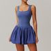 Women's Clothing Two Piece Sports Dress To Prevent And Bottoming For Outdoor Running And Fitness Tennis Skirt With Panties_ecoleips.com
