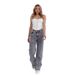 High-Waisted Straight Leg Jeans For Women - Comfortable Stretch Denim Pants With Vintage Wash (XS-6XL In 5 Colors)_ecoleips.com