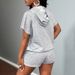 New Casual Sports Solid Color Printed Letter Loose Hooded Sweatshirt Women's Clothing Summer Outfit_ecoleips.com