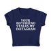 New American-style Summer Top With Round Neck And Letter Print, Fashionable Slim-fit Retro Short-sleeve T-shirt_ecoleips.com