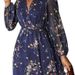 Women's Clothing V Neck Chiffon Dress Comfortable Dress_ecoleips.com