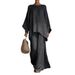 New Women's 3D Printed Wide Leg Pants Set European American Style Loose Fit Summer Fashion Vacation Two-Piece Outfit Hot Selling_ecoleips.com