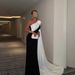 Women's Clothing Sexy Floral Full Length Shawl Evening Gown For Women Autumn/Winter European American Middle Eastern Style_ecoleips.com