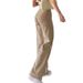 European And American Style 2022 New Solid Color Women's Jeans, Loose Fit, Slimming, High-waisted Straight Pants, Casual_ecoleips.com