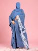 Muslim Dress Casual Loose Bat Sleeve Middle Eastern Robe Dress Islamic Clothing Dubai Abaya_ecoleips.com