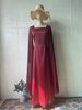 Modest Abaya Dress Long Sleeve Shawl Dress Fashion Chain Design Autumn Court Style Clothing_ecoleips.com