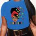 Summer European And American Cross-border Foreign Trade Wholesale T-shirts, Round-neck Casual Plus-size Loose_ecoleips.com