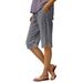 2025 New Women's Casual Loose Pocket Cotton Linen Elastic Waist Five-Point Shorts_ecoleips.com