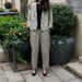 Women's 6-Piece French Linen Casual Professional Suit Set Available For Single Purchase_ecoleips.com