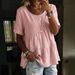 2026 European And American Cross-border Foreign Trade New Women's Casual Comfortable Round-neck Solid Color_ecoleips.com