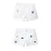 Special Offer → High-Waisted Simple Starry Baby Shorts, Star Embroidery, Frayed Hem, Girls' Denim Shorts_ecoleips.com