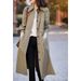 British-Style Belted Trench Coat – Long Sleeve Oversized Coat (Casual & Chic)_ecoleips.com