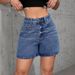 Women's High-Waisted Straight Leg Denim Shorts Casual Spring/Summer New_ecoleips.com