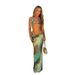 Women's Three Piece Bikini Set Sexy Color Block Swimsuit European And American Style Vacation Foreign Trade Cross Border_ecoleips.com