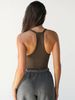 K New Knitted Tank Top For Women's Sexy Slimming Top With Inner Undercover_ecoleips.com