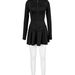 Women's Clothing Style Women's Sports Casual Two Piece Suit With Safety Pants Long Sleeve Flared Skirt And Tight Waist_ecoleips.com