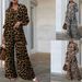Women's Clothing Autumn Women's Fashion Tops Women's Leopard Print Pants Casual Loose Suit_ecoleips.com