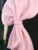 K Sexy One Shoulder Dress With Strapless Contrasting Bow Tie Dress_ecoleips.com