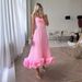 2023 Cross-Border Fashion Strap A-Line Floral Large Hem Evening Women's Dress European And American Style Hot 006_ecoleips.com