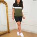 Women's Short Sleeve Round Neck Top And Shorts Set - Casual Summer Two-Piece Outfit_ecoleips.com